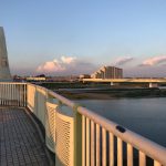 暖かい夕日